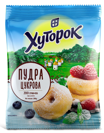 Цукрова пудра Хуторок 200г